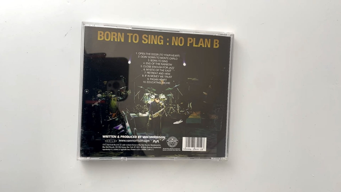 Van Morrison - Born To Sing: No Plan B CD 2012 Jazz Rock Exile