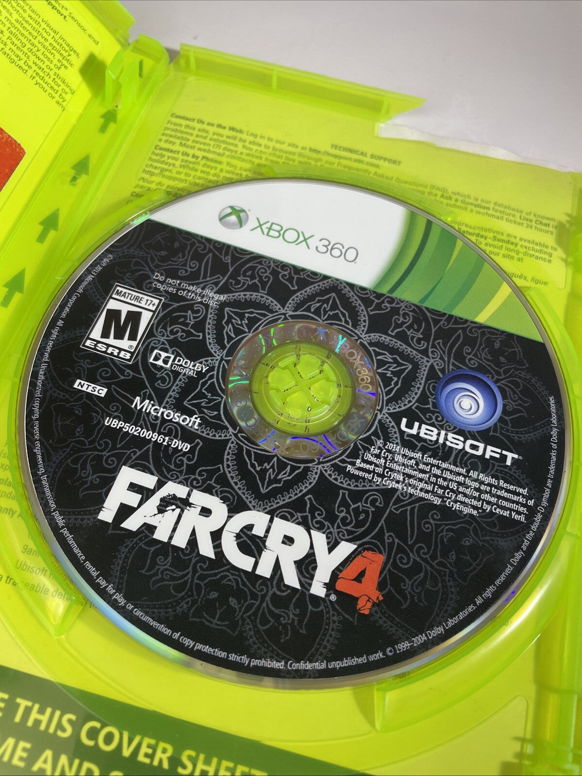 Farcry 3 & 4 Xbox 360 Games Action Shooter Cib VG Discs See Pics