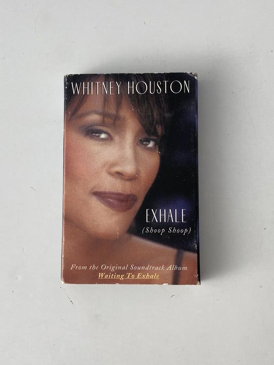 Whitney Houston - Exhale (Shoop Shoop) Cassette Single 1995 Arista Soundtrack