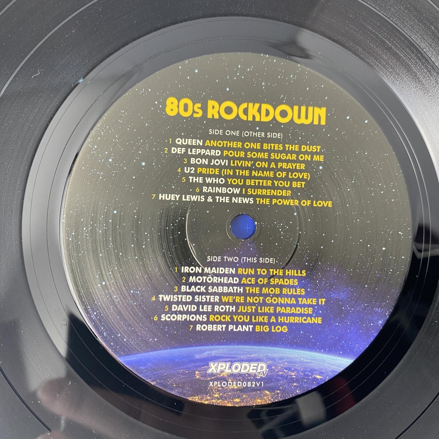 80s Rockdown 2xLP Black Vinyl 12" 33 RPM 2021 Xploded Rock Metal Album