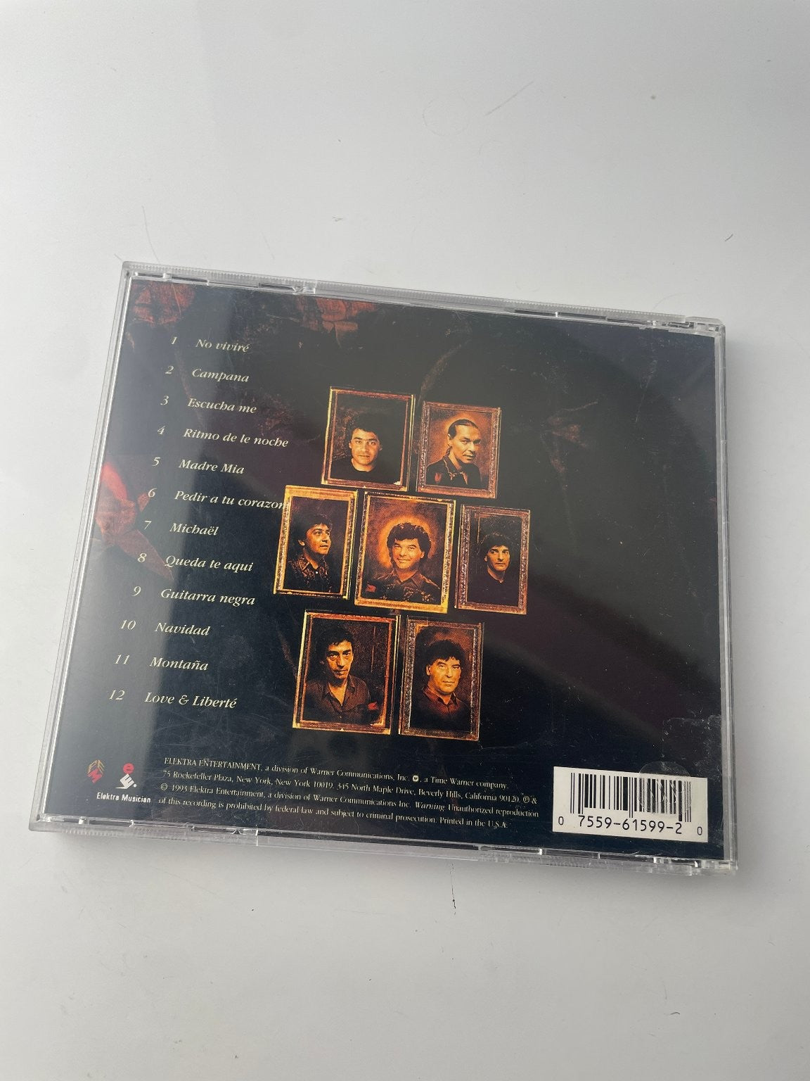 Gipsy Kings - Love & Liberté CD 1993 Flamenco Pop Elektra Musician