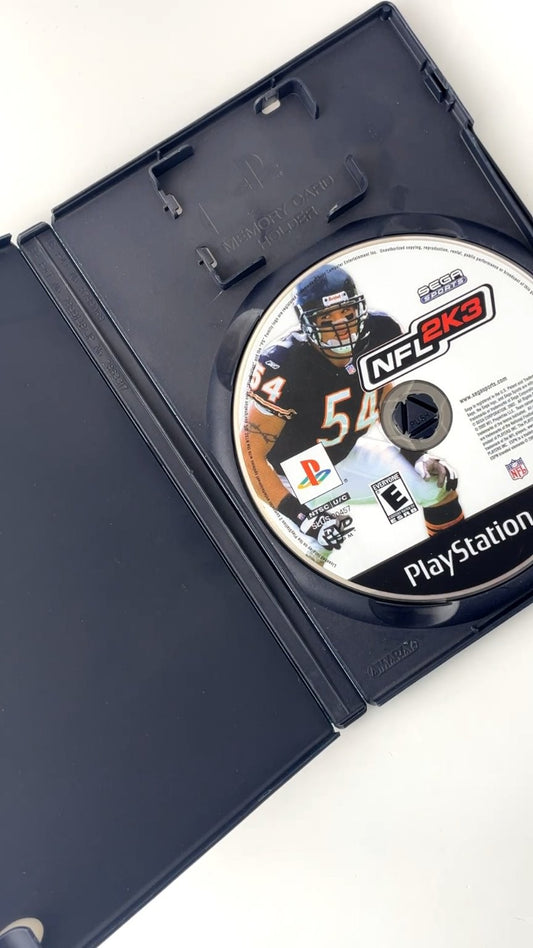 NFL 2K3 PlayStation 2 Video Game SEGA Sports Multiplayer NO MANUAL TESTED