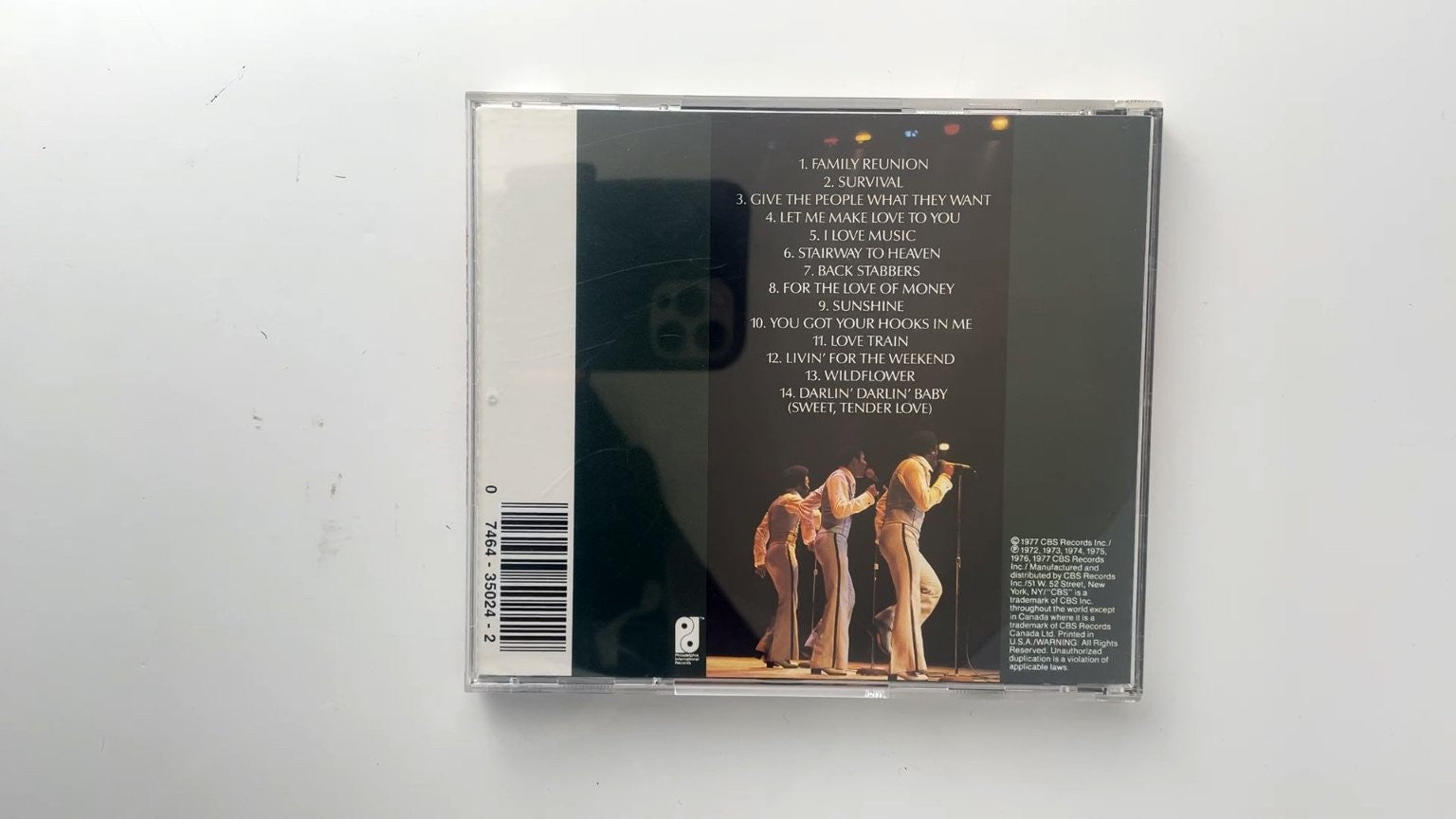 O'Jays - The O'Jays' Collectors' Items CD 1977 Soul Funk PIR