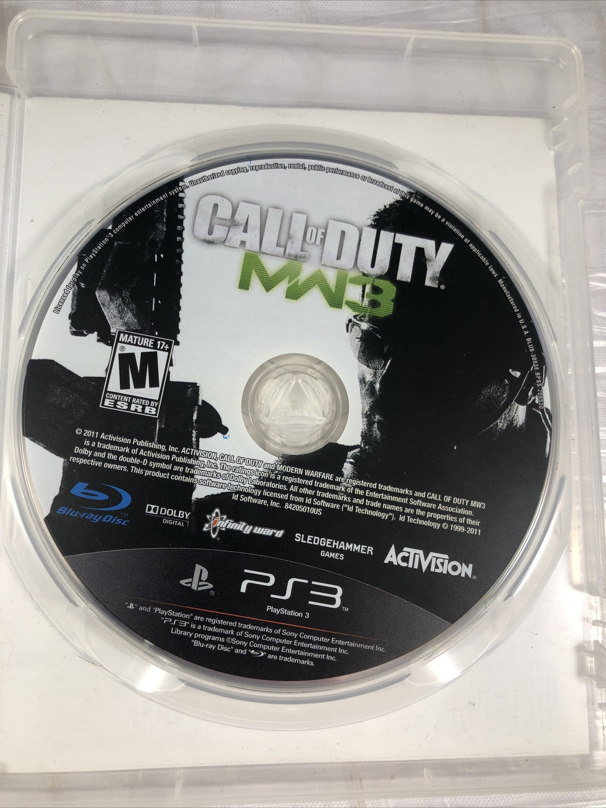 Call of Duty: Modern Warfare 3 (Sony PlayStation 3, 2011) PS3 Tested