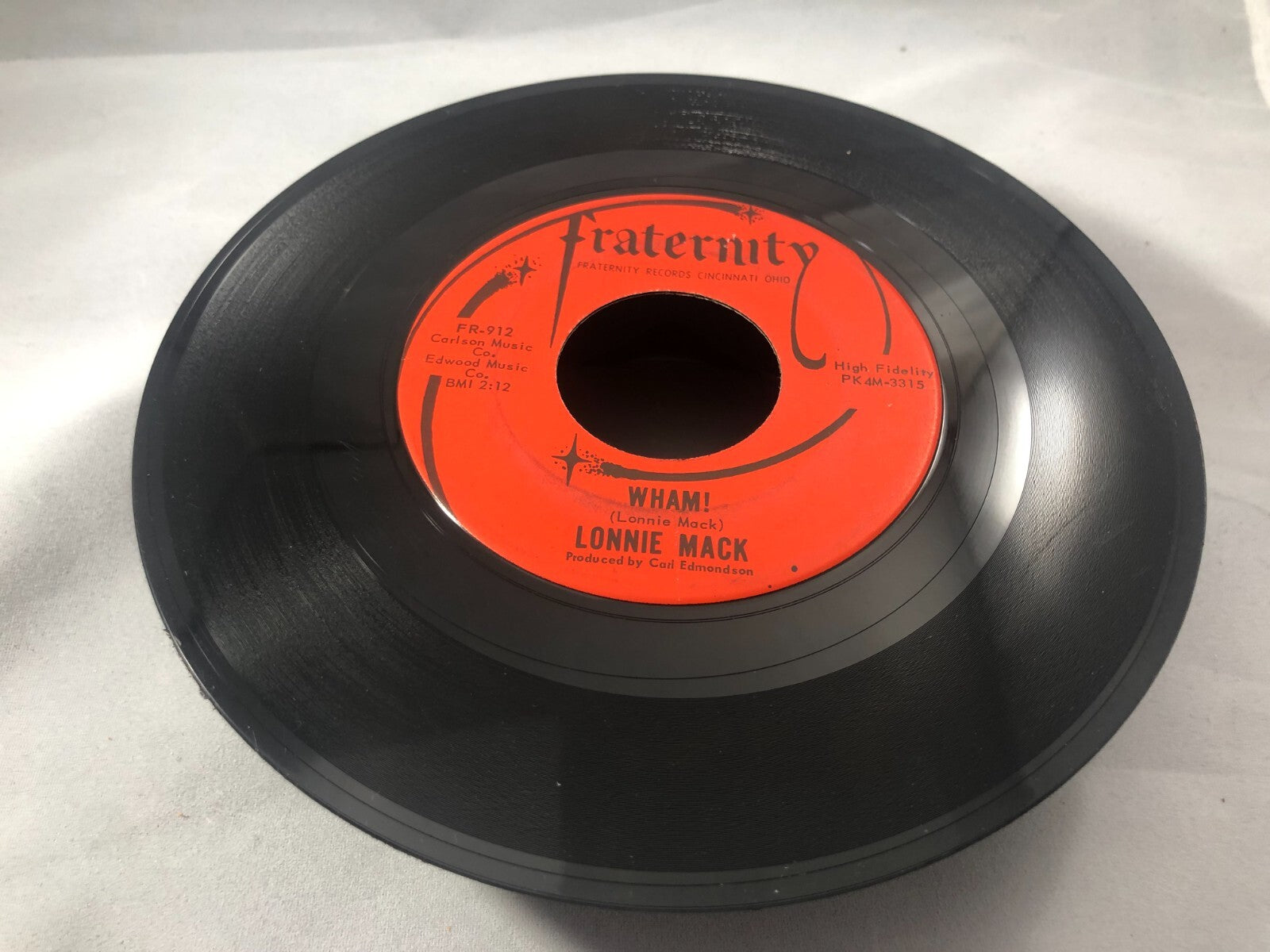 Lonnie Mack Suzie Q / Wham! 45 Rock a4 Fraternity records VG