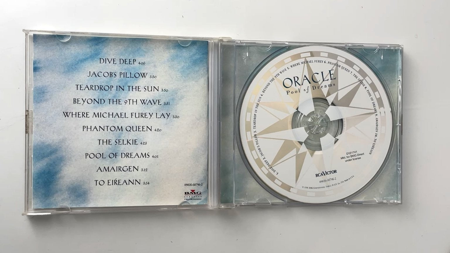 Oracle - Pool of Dreams CD 1996 Ambient Celtic BMG Classics