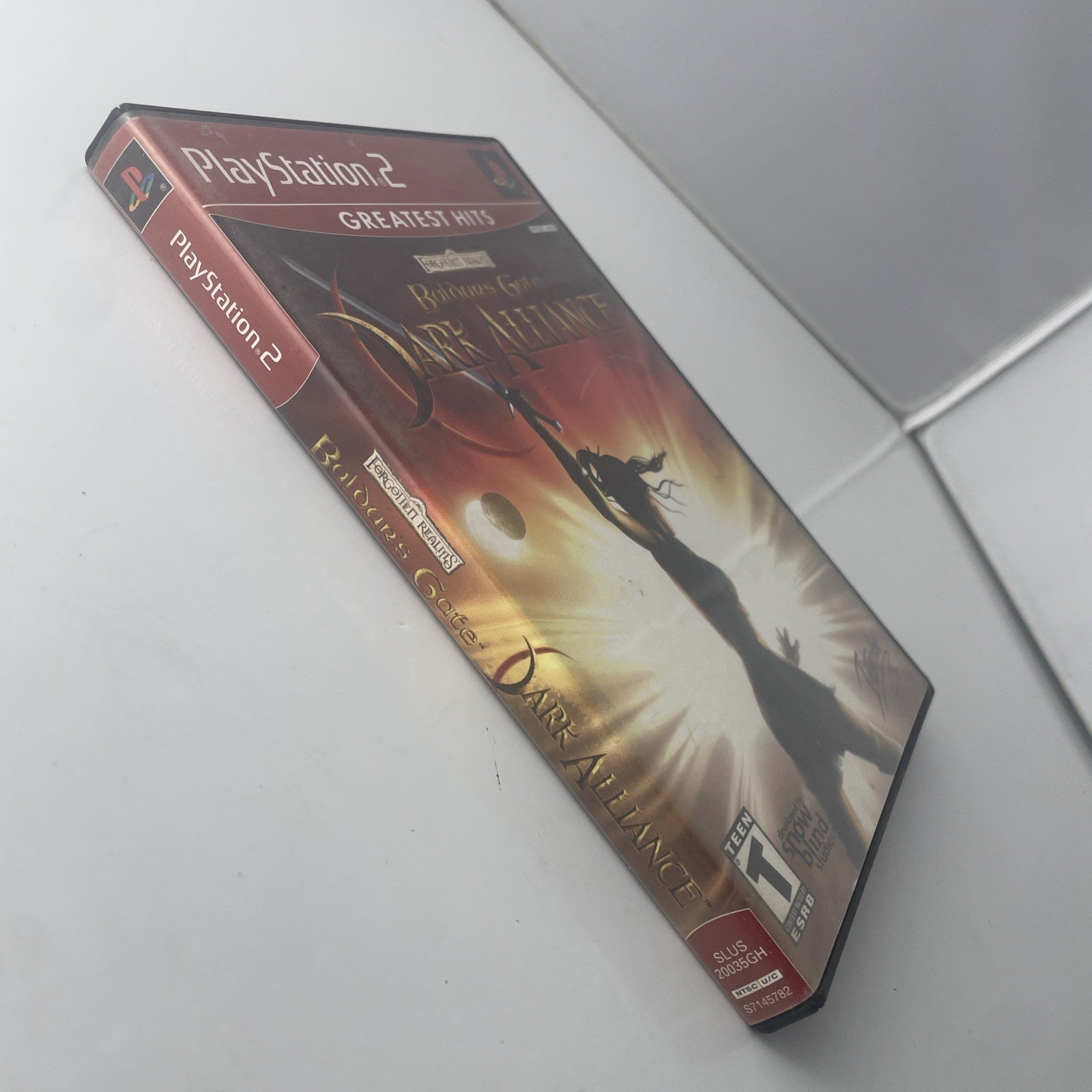 Baldur's Gate: Dark Alliance (PlayStation 2, 2005)  No Manual Greatest Hits
