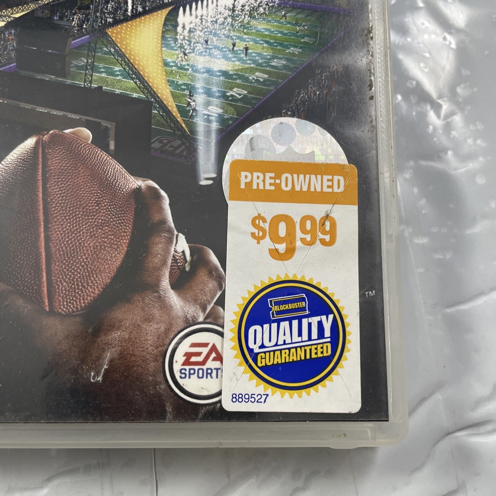 NFL Tour (Sony PlayStation 3, 2008) CIB W Rare Blockbuster Hype Stickers