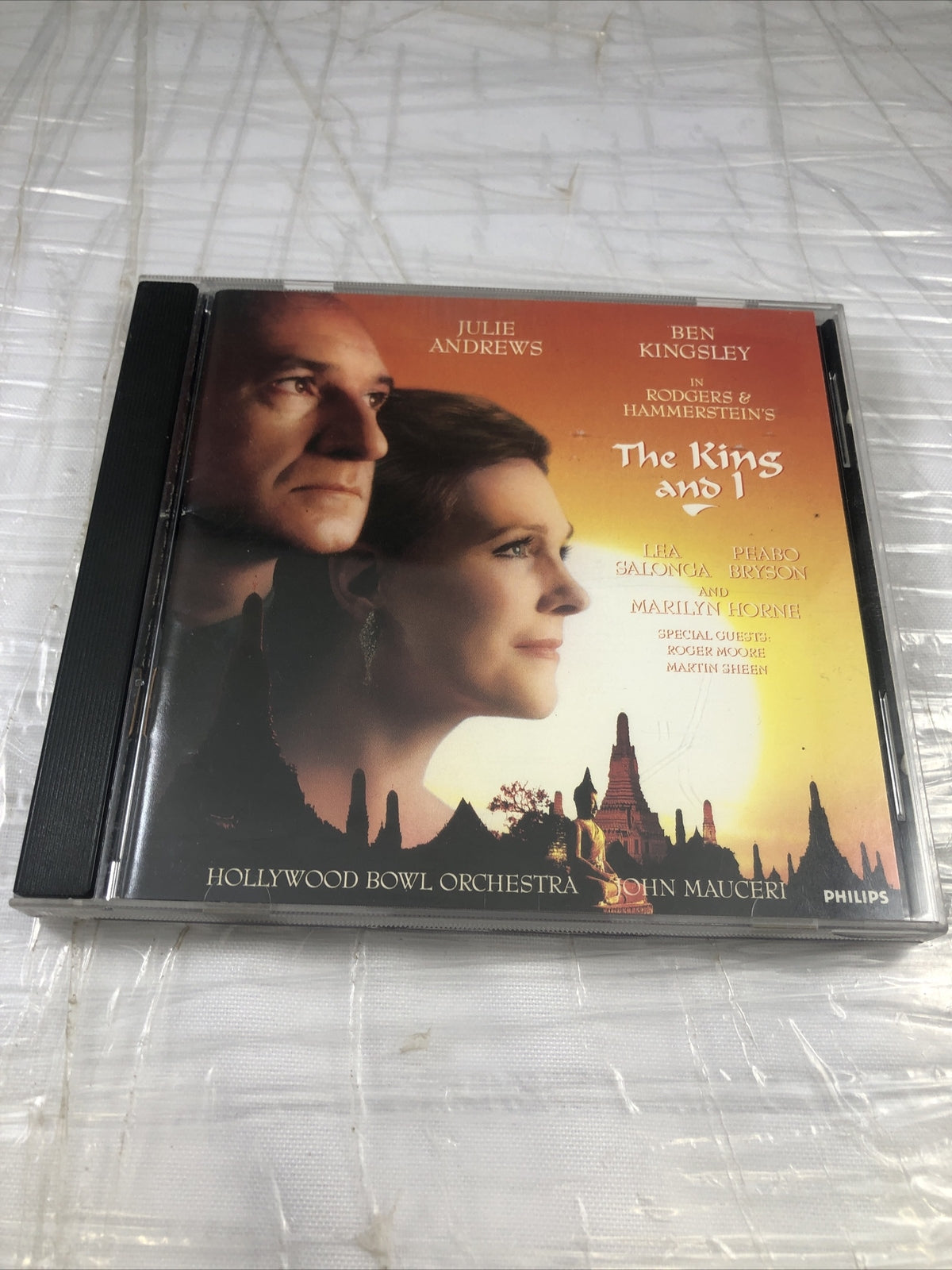 "The King and I" - Julie Andrews & Ben Kingsley - AUDIO CD Vintage Soundtrack