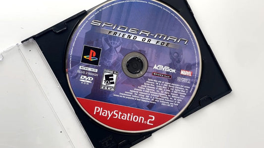 Spider-Man Friend or Foe PlayStation 2 Video Game Marvel Activision DISC ONLY