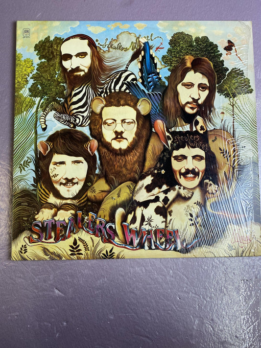 Vintage Stealers Wheel Self-Titled 12" Vinyl LP 1972 AFM Classic Rock Album