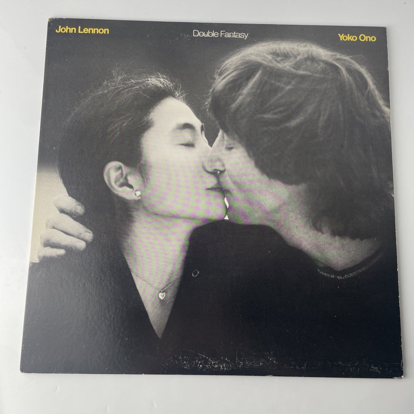 John Lennon & Yoko Ono, DOUBLE FANTASY, LP record, VG, Geffen GHS 2001