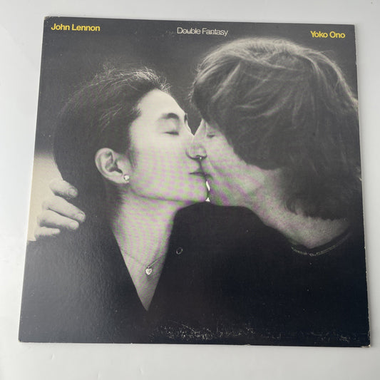 John Lennon & Yoko Ono, DOUBLE FANTASY, LP record, VG, Geffen GHS 2001