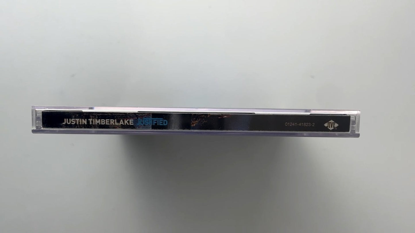 Justin Timberlake Justified CD Jewel Case 2002 Pop R&B Album