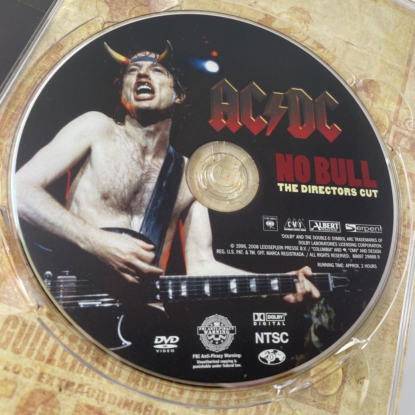 AC/DC: No Bull: the Director's Cut (DVD, 1996) Very Good Used