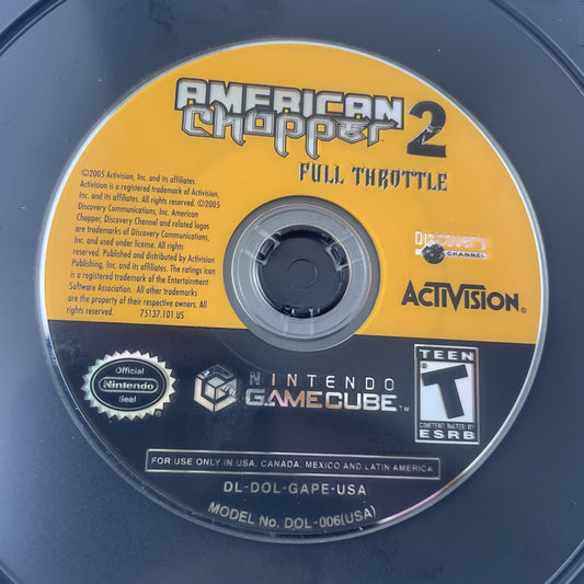 American Chopper 2 Full Throttle - Nintendo Gamecube - Disc Only