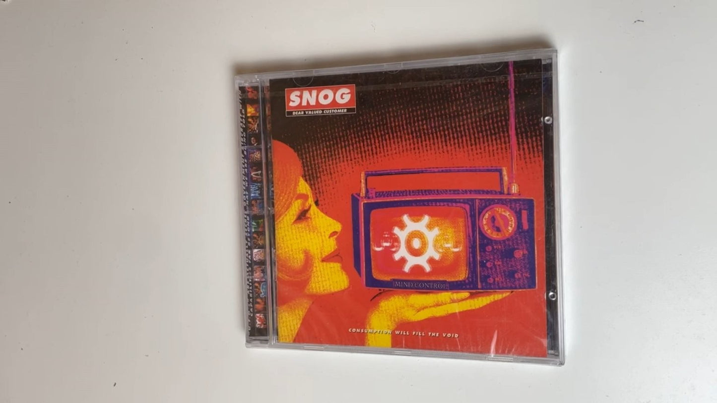 NEW SEALED RARE Snog - Dear Valued Customer CD 1995 Industrial Electronic