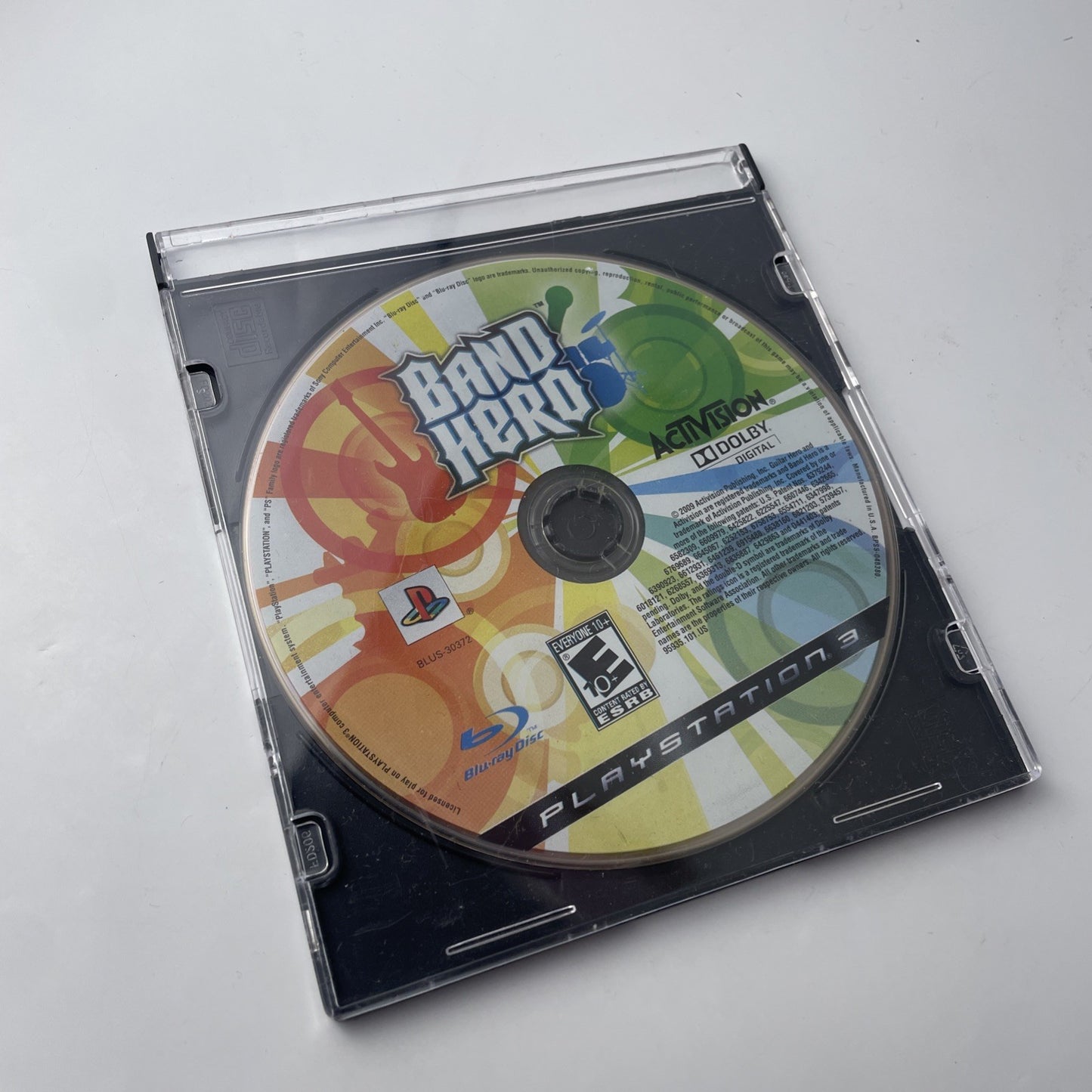 Band Hero Game (PlayStation 3 PS3, 2009) Disc Only In Slim cd Case Tested