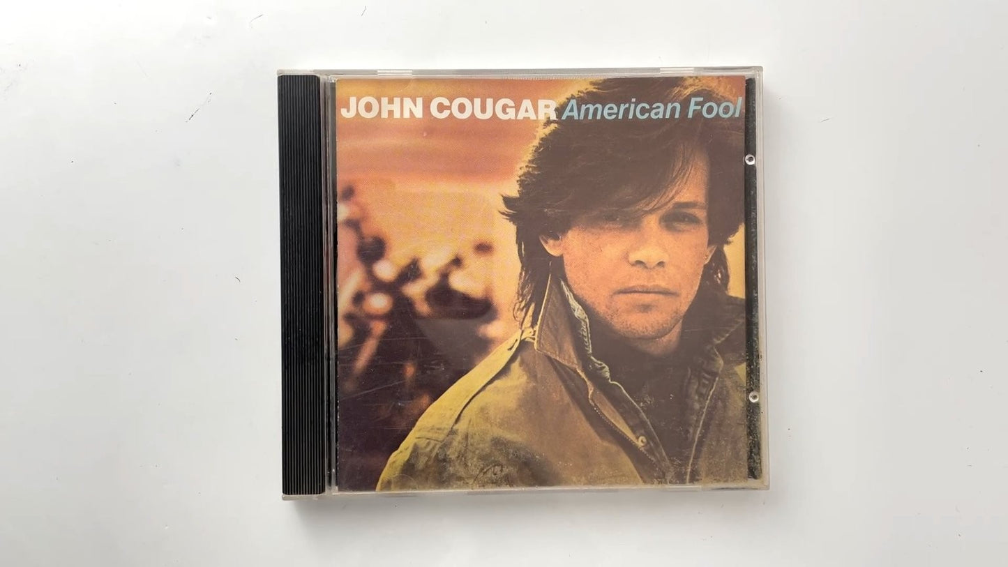 John Cougar - American Fool CD 1982 Riva Rock Pop Hits Label