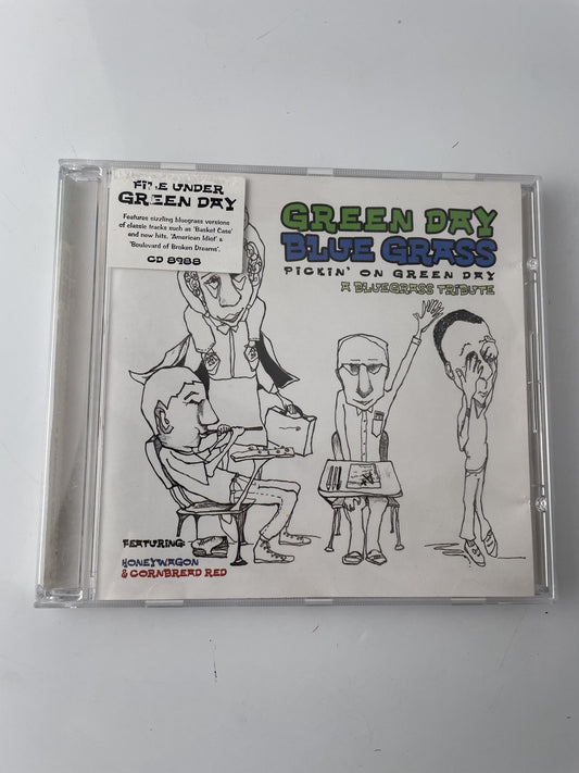 Vintage 2005 Green Day Blue Grass CD Pickin' On Green Day CMH Records USA Album