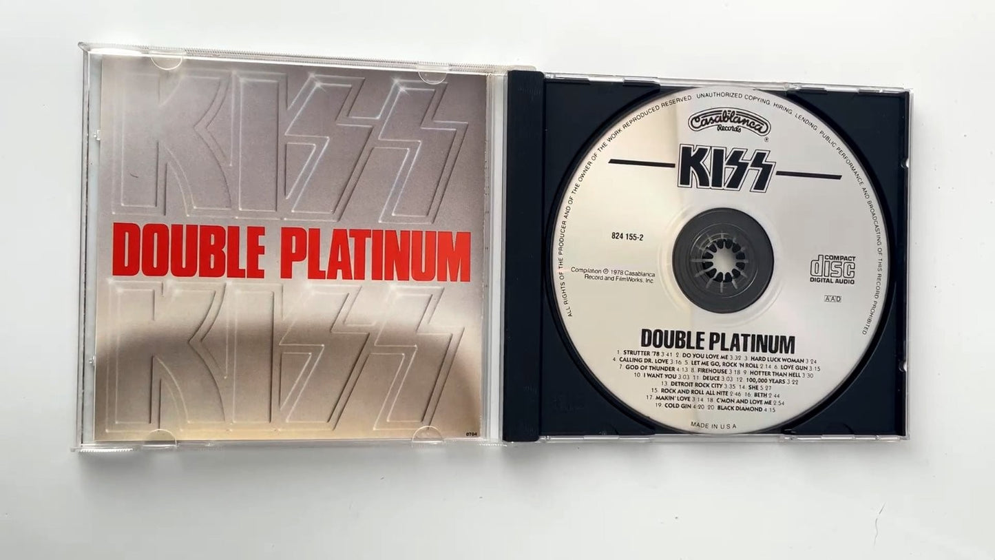 KISS - Double Platinum CD 1978 Rock Casablanca Records Compilation