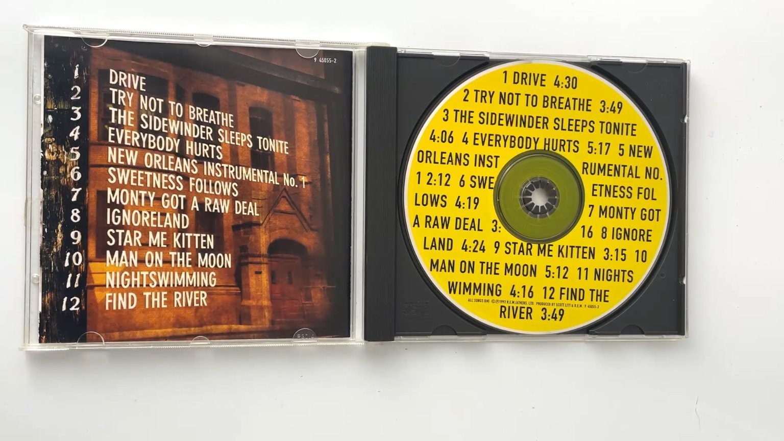 R.E.M. - Automatic for the People CD 1992 Alternative Rock Warner Bros.