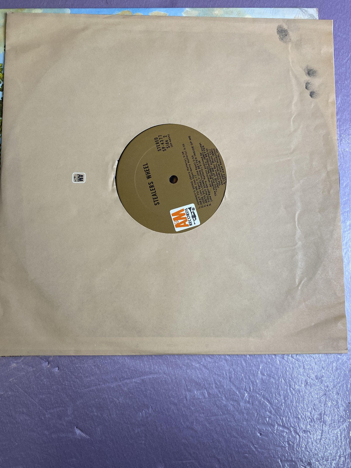 Vintage Stealers Wheel Self-Titled 12" Vinyl LP 1972 AFM Classic Rock Album