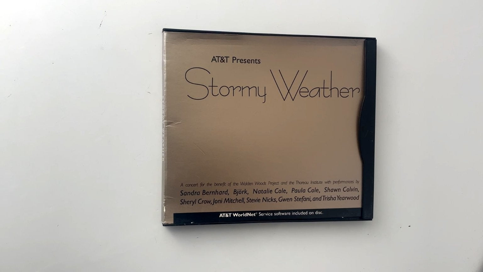Various Artists - Stormy Weather CD 1998 Charity Concert Rock Pop AT&T