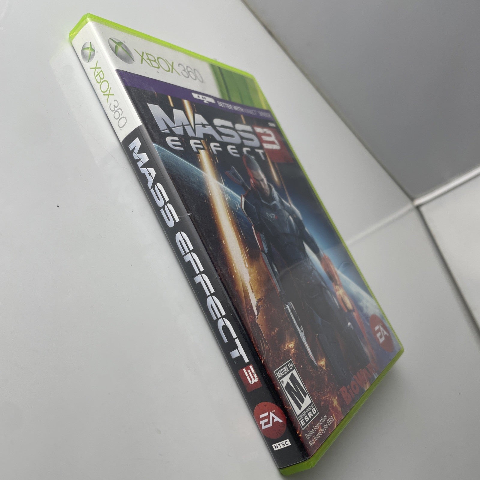 Mass Effect 3  Xbox 360 One Ser X  BACKWARD COMPATIBLE  video game  Tested CLEAN