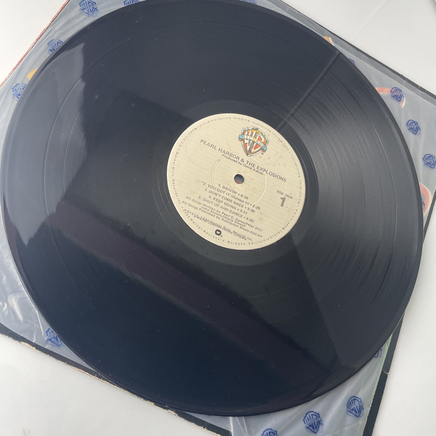Pearl Harbor And The Explosions 12" Vinyl LP 1980 VG+ Record