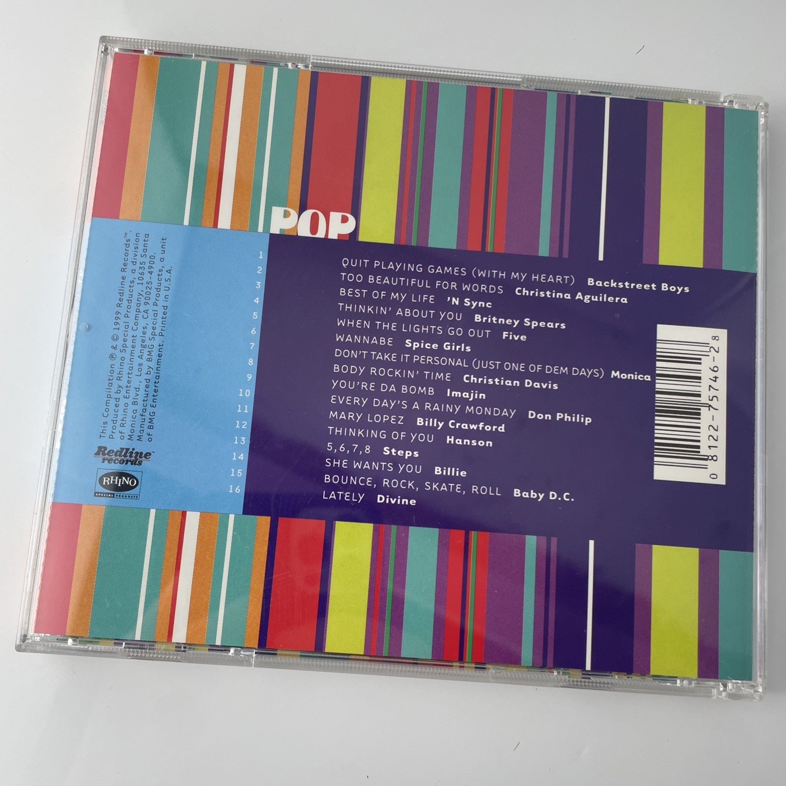 Pop to the Power of 16 on Rhino-See Photos for Track List! Y2k Compilation