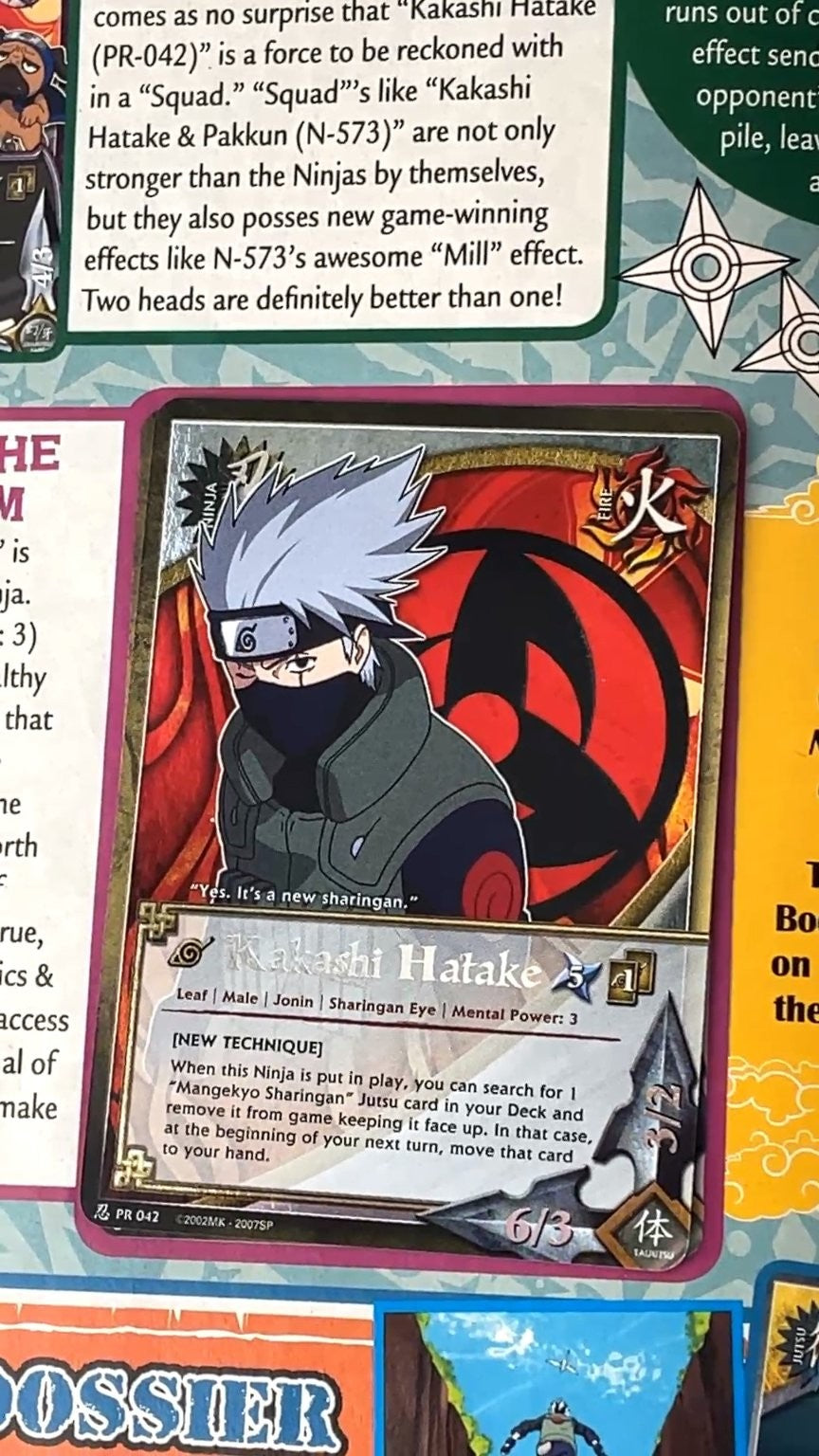 Shonen Jump Volume 7 October 2009 Bleach Naruto One Piece WITH KAKASHI CARD