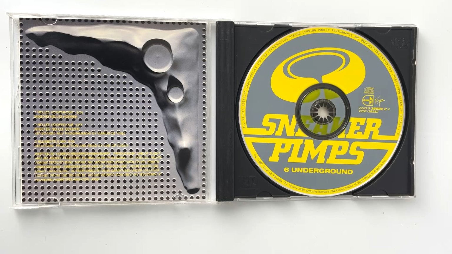 Sneaker Pimps - 6 Underground CD 1996 UK Trip Hop Virgin
