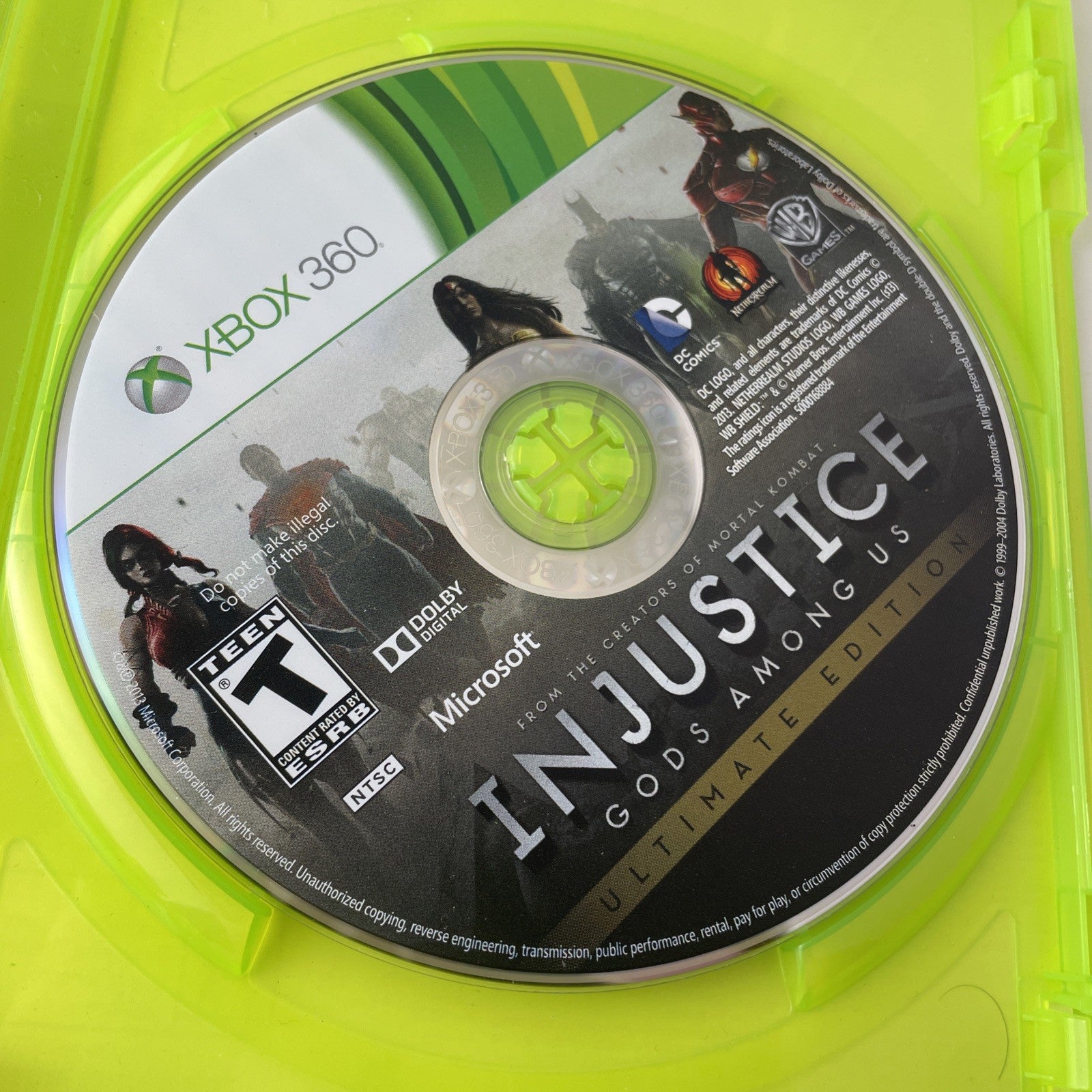 Injustice: Gods Among Us - Ultimate Edition (Microsoft Xbox 360, 2013)Tested