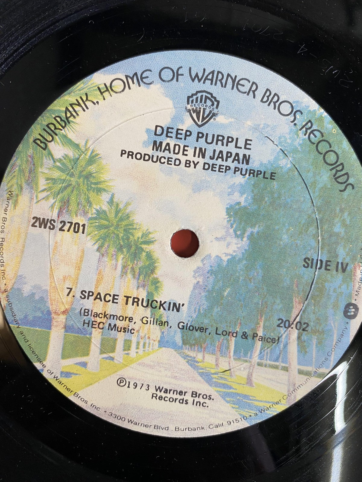 Vintage Deep Purple Made In Japan 2xLP Vinyl 1973 Warner Live Classic Rock Album