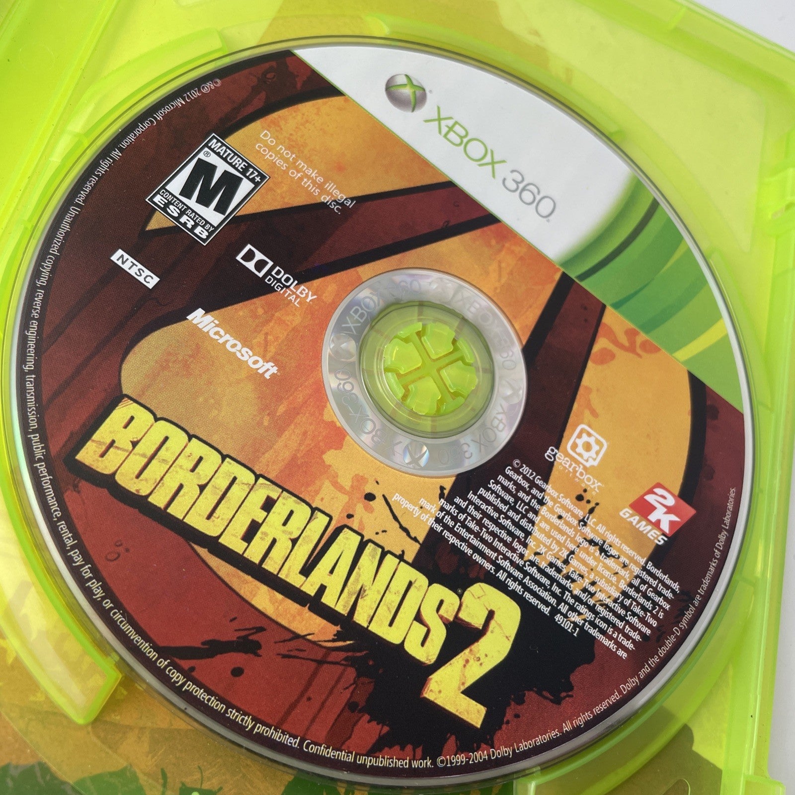 Borderlands 2 (Xbox 360)  FREE FAST SHIPPING