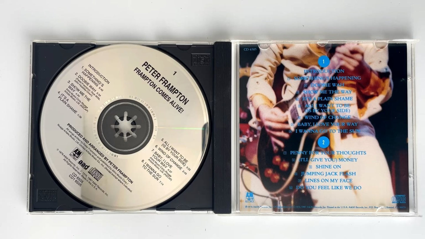 Peter Frampton Frampton Comes Alive! CD Jewel Case Rock 1976