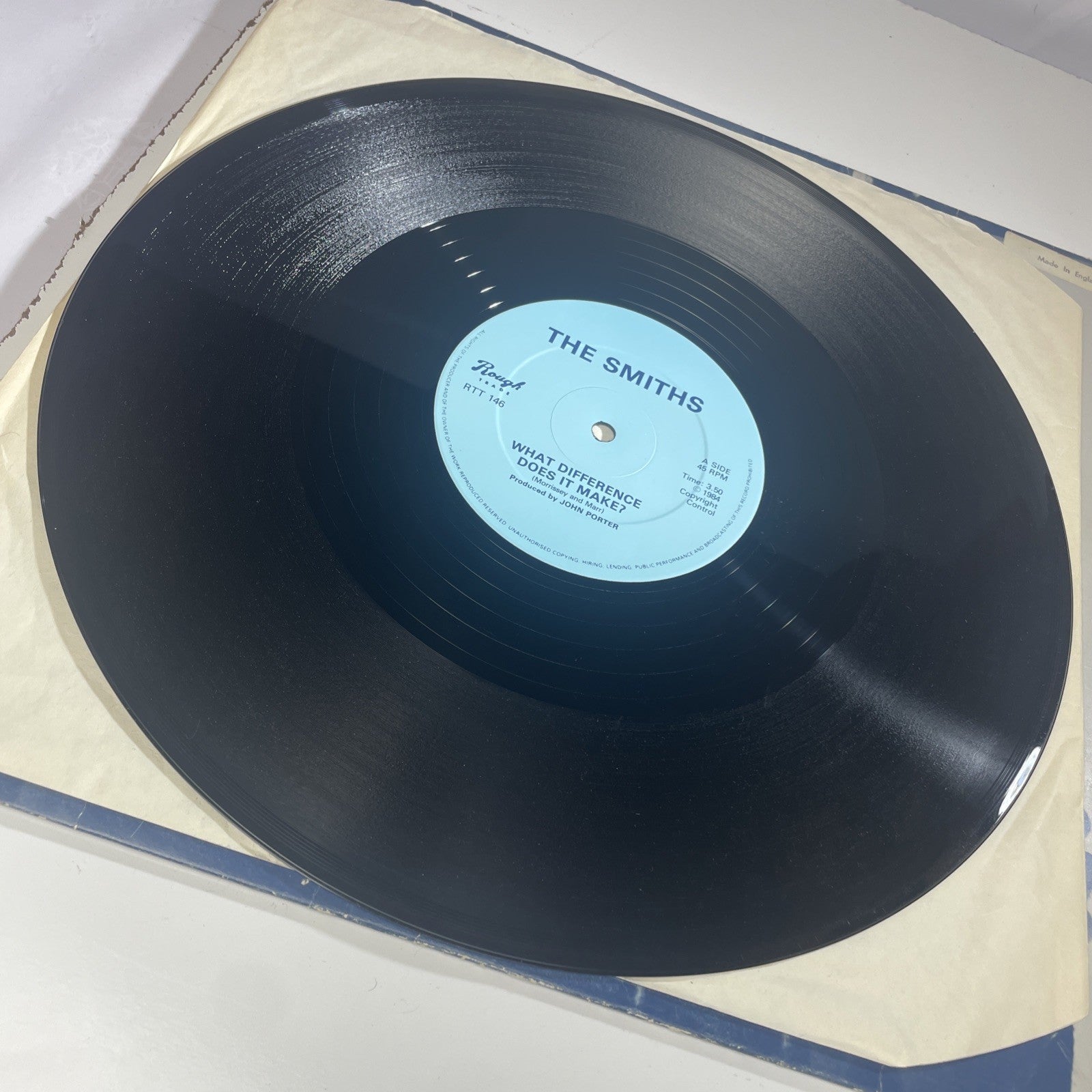 The Smiths - What Difference Does It Make?, 12", (Vinyl) Made In England Rare