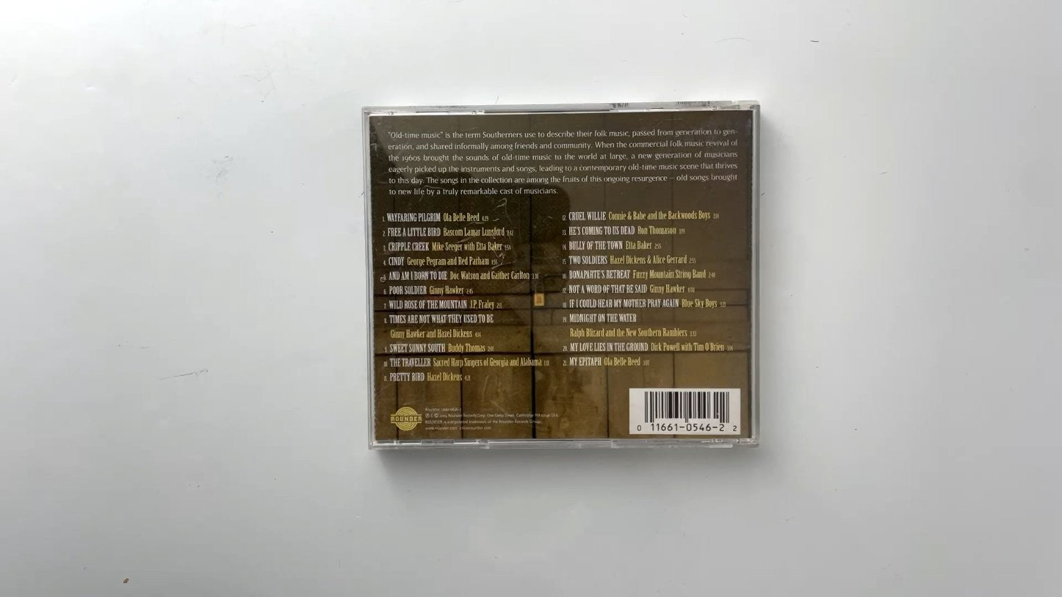 Mountain Journey - Stars of Old Time Music CD 2004 Folk Rounder