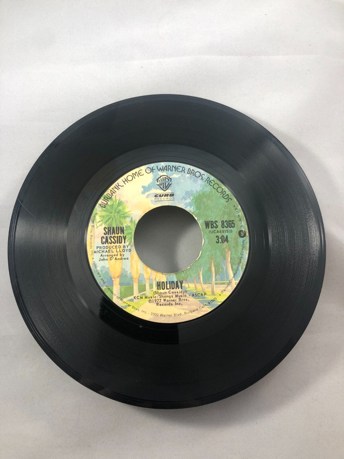 SHAUN CASSIDY 45 Da Doo Ron Ron / Holiday See pictures. VG