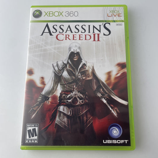 Assassin's Creed II 2 (Xbox 360, 2009) Complete & Tested Working