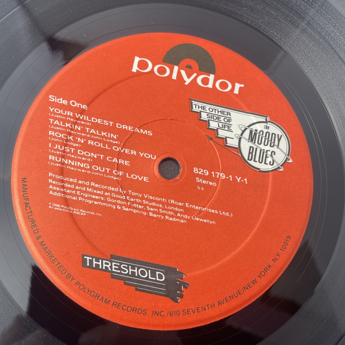 The Moody Blues Vinyl Sealed  PolyGram Records #0501 Your Wildest Dreams 1986
