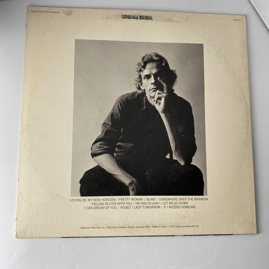 Vintage Livingston Taylor Over The Rainbow 12" Vinyl LP 1973 Capricorn Promo