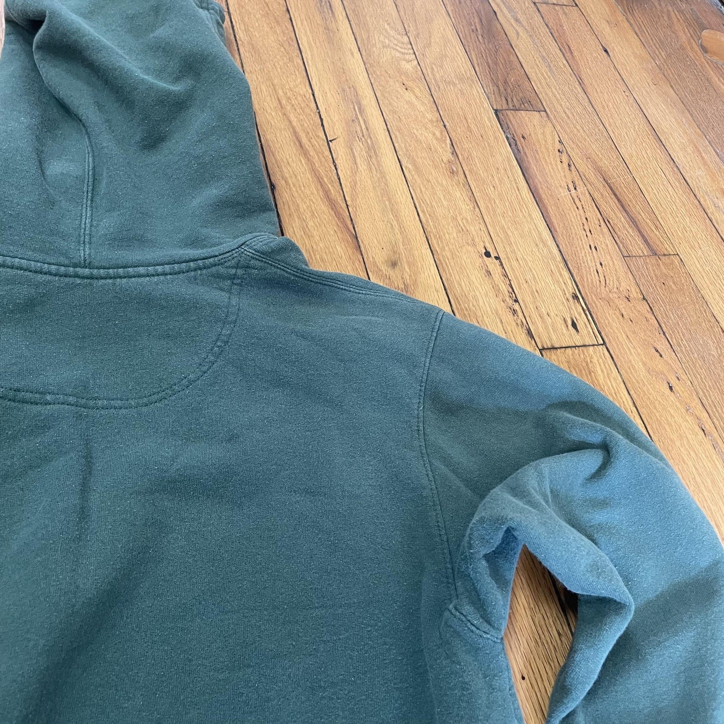 Champion Eco Hoodie Mens Small Pullover Sweatshirt Kangaroo Pocket Athletic