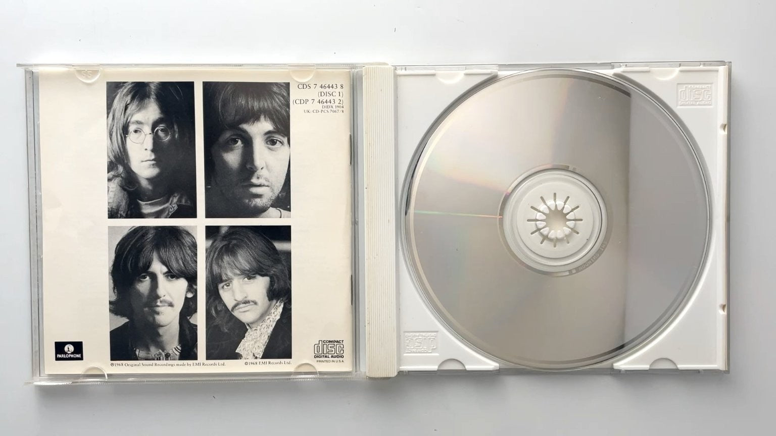 The Beatles The Beatles CD Disc 1 Parlophone 1968 Rock Pop