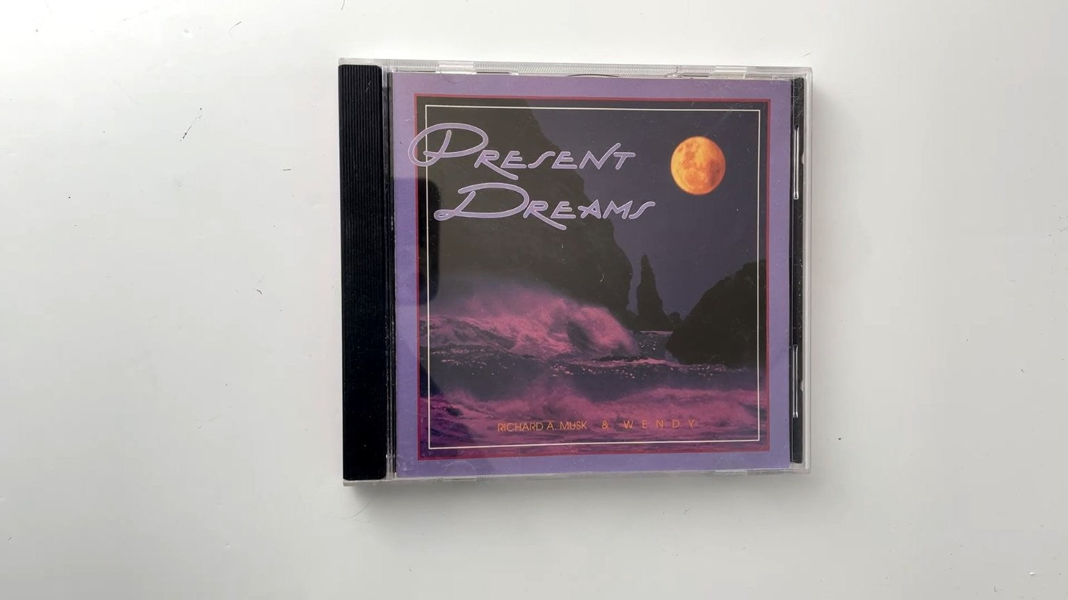 Richard A. Musk & Wendy - Present Dreams CD 1991 New Age World Disc