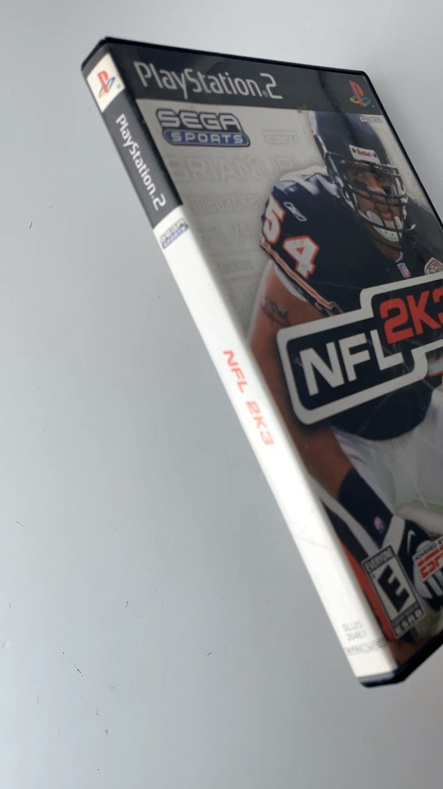 NFL 2K3 PlayStation 2 Video Game SEGA Sports Multiplayer NO MANUAL TESTED
