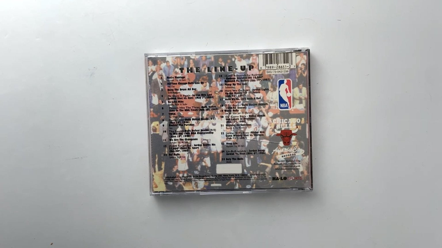 Chicago Bulls Greatest Hits Volume 2 CD 1997 NBA Hip-Hop Alphabet City