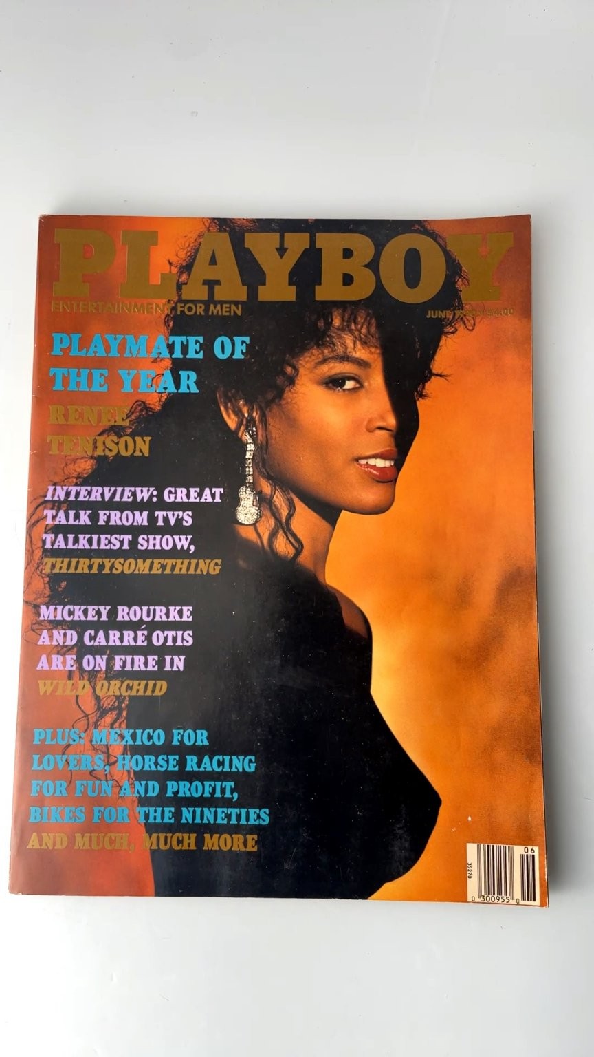 Playboy June 1990 Renee Tenison Playmate of the Year Illustrated