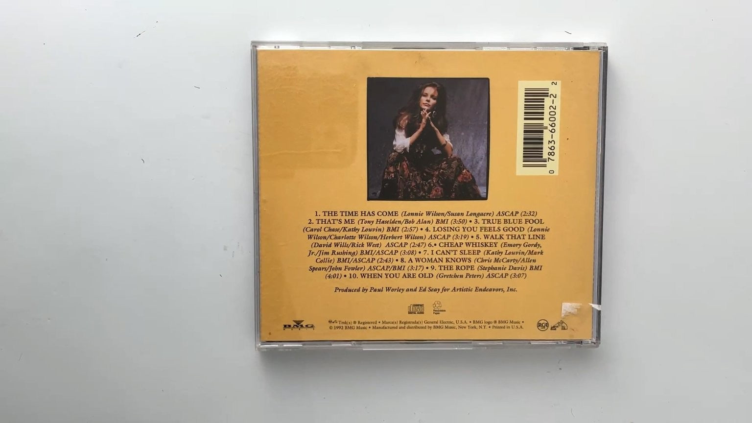 Martina McBride - The Time Has Come CD 1992 Country RCA